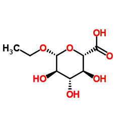 乙基 β-D-葡萄糖醛酸结构式