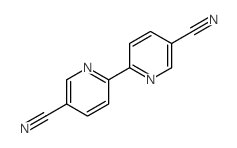 2,2-联吡啶-5,5-二甲腈结构式