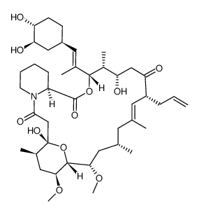 9-deoxo-31-O-demethylFK506结构式