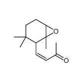 4-(1 3 3-trimethyl-7-oxabicyclo(4.1.0)h& Structure