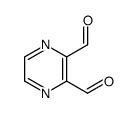 pyrazine-2,3-dicarbaldehyde Structure