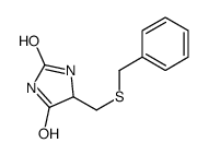 5-(benzylsulfanylmethyl)imidazolidine-2,4-dione结构式