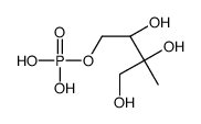 2-C-Methyl-D-erythritol 4-phosphate structure