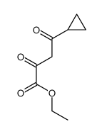 2,4-二氧代环丙酮酸乙酯结构式