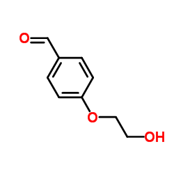 4-(2-羟基乙氧基)苯甲醛结构式