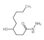 Nonanoic acid,4-hydroxy-, hydrazide结构式