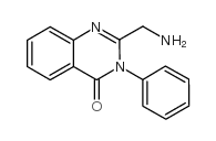 2-aminomethyl-3-phenyl-3 h-quinazolin-4-one Structure