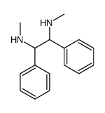 N,N'-dimethyl-1,2-diphenylethane-1,2-diamine Structure
