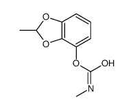 (2-methyl-1,3-benzodioxol-4-yl) N-methylcarbamate Structure