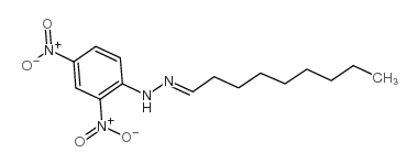 Nonanal,2-(2,4-dinitrophenyl)hydrazone Structure