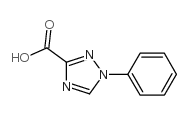 1-苯基-1H-[1,2,4]三唑-3-甲酸结构式