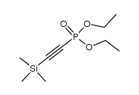 diethyl (trimethylsilylethynyl)phosphonate结构式