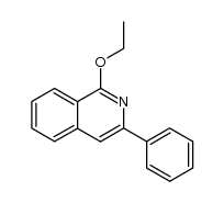 1-ethoxy-3-phenylisoquinoline结构式