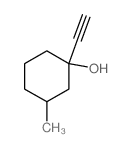 Cyclohexanol,1-ethynyl-3-methyl- Structure