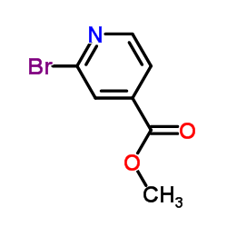 2-溴吡啶-4-甲酸甲酯结构式