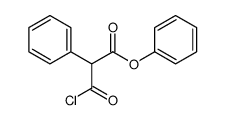 phenyl (chloroformyl)phenylacetate Structure