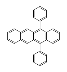 5,12-二苯基并四苯结构式