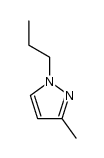 3-METHYL-1-PROPYL-1H-PYRAZOLE结构式
