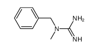 1-benzyl-1-methylguanidine,hydrochloride Structure