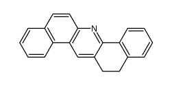 12,13-dihydrodibenzo[a,h]acridine Structure