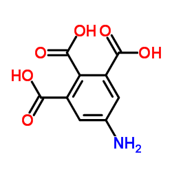 1-Aminobenzene-3,4,5-tricarboxylic acid Structure