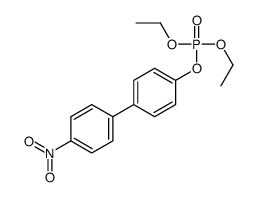 diethyl [4-(4-nitrophenyl)phenyl] phosphate结构式