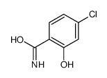 4-氯-2-羟基苯甲酰胺结构式
