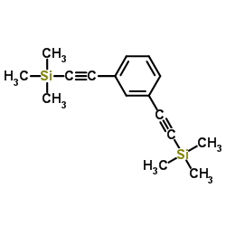 1,3-Bis((trimethylsilyl)ethynyl)benzene Structure