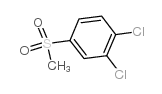 1,2-二氯-4-(甲基磺酰基)苯结构式