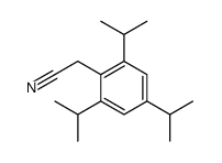 2,4,6-triisopropylbenzyl cyanide Structure