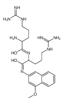 H-Arg-Arg-4MβNA · 3 HCl Structure