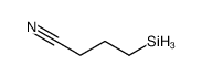 4-silylbutanenitrile结构式