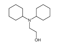 2-(dicyclohexylamino)ethanol Structure