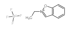 N-乙基苯异恶唑酮四氟硼酸盐结构式