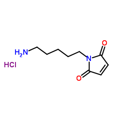 N-(5-氨基戊基)马来酰亚胺盐酸盐结构式