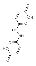 3-[(3-carboxyprop-2-enoylamino)carbamoyl]prop-2-enoic acid结构式