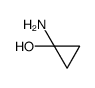 1-aminocyclopropanol Structure