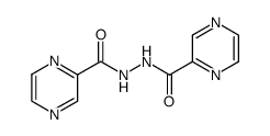 N,N'-bis-(pyrazine-2-carbonyl)-hydrazine结构式