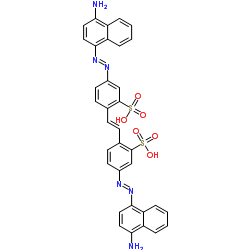 4,4'-二(4-氨基-1-萘基偶氮)-2,2'-二苯乙烯二磺酸图片
