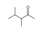 3,4-dimethylpentan-2-one结构式