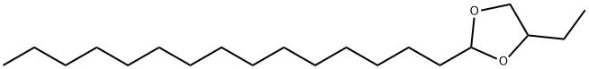 4-Ethyl-2-pentadecyl-1,3-dioxolane Structure