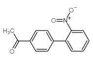 Ethanone,1-(2'-nitro[1,1'-biphenyl]-4-yl)-结构式