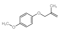 1-methoxy-4-(2-methylprop-2-enoxy)benzene Structure