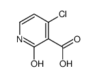 4-氯-2-羟基烟酸结构式