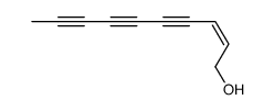 (Z)-2-Decene-4,6,8-triyn-1-ol结构式