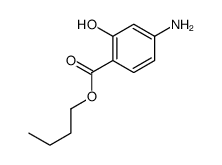 butyl 4-amino-2-hydroxybenzoate结构式