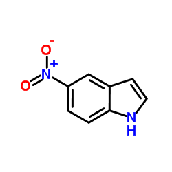 5-硝基吲哚结构式