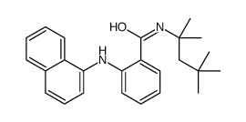 2-(naphthalen-1-ylamino)-N-(2,4,4-trimethylpentan-2-yl)benzamide Structure