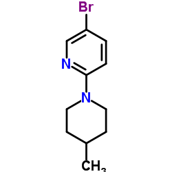 5-Bromo-2-(4-methyl-1-piperidinyl)pyridine picture