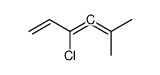 3-chloro-5-methyl-hexa-1,3,4-triene Structure